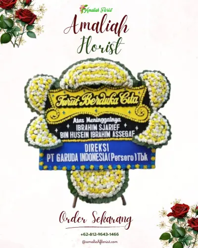 Papan Bunga Duka di Mundeh Kauh
